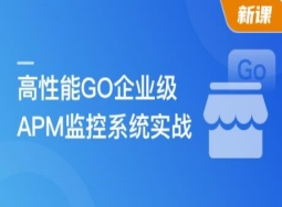 高性能GO企业级APM监控系统实战（完结）